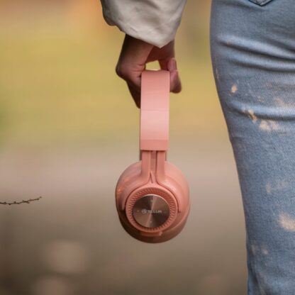 Căști Over-ear Bluetooth Tellur Feel, roz 11