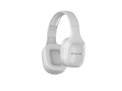Căști Over-ear Bluetooth Tellur Pulse, Microfon, Alb 2