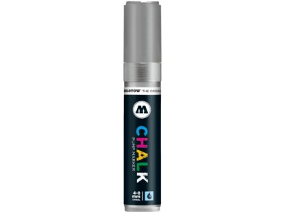 Chalk Marker „metallic” (4-8 mm) - metallic silver 001 close
