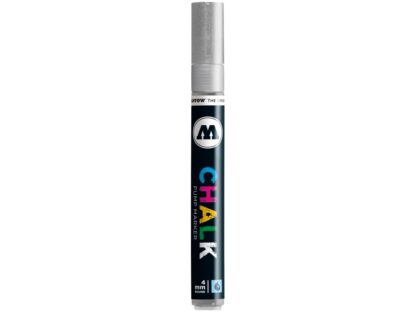 Chalk Marker „metallic” 4 mm - metallic silver 001 close