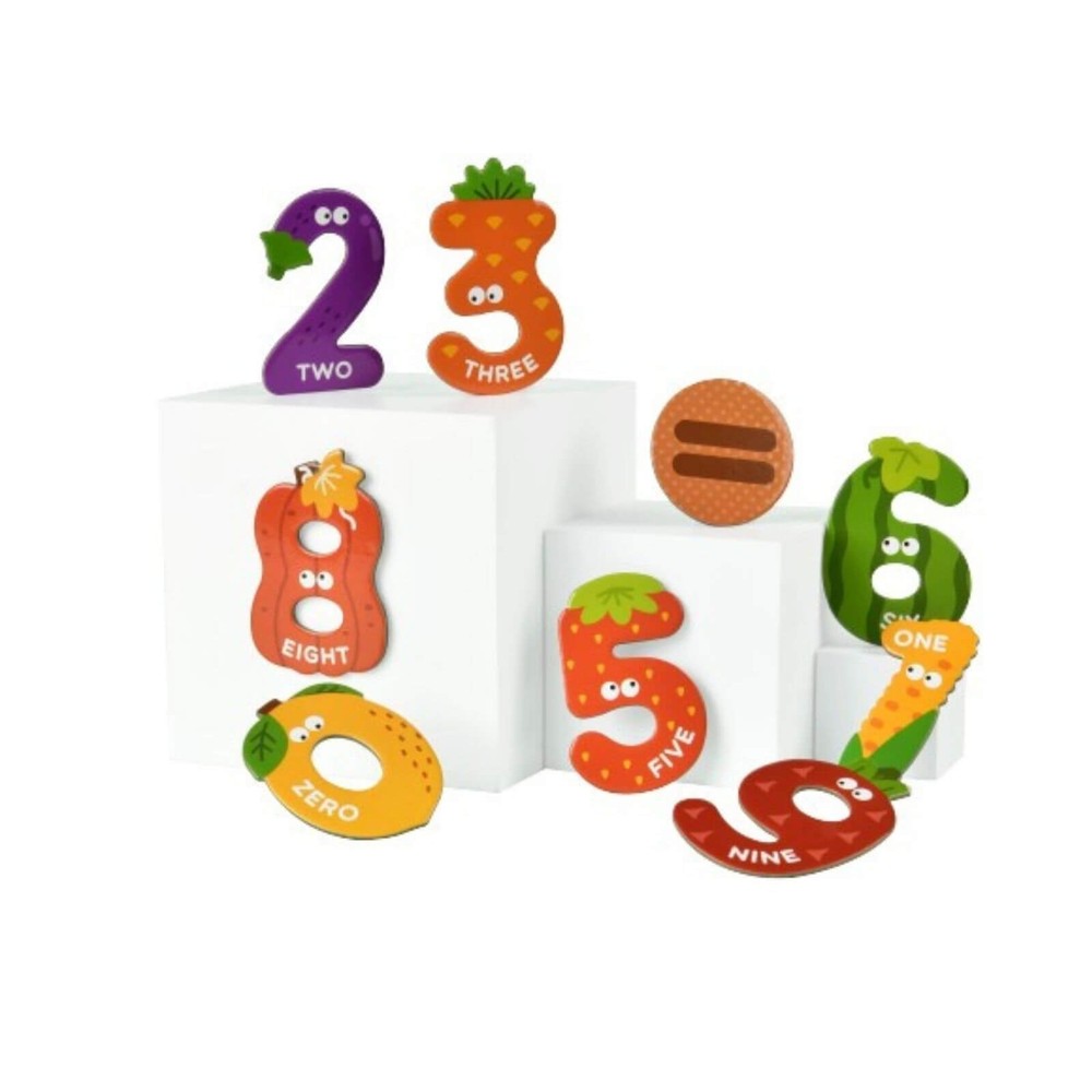 Cifre magnetice, 26 cifre și operații matematice, magnet pe tot spatele 2