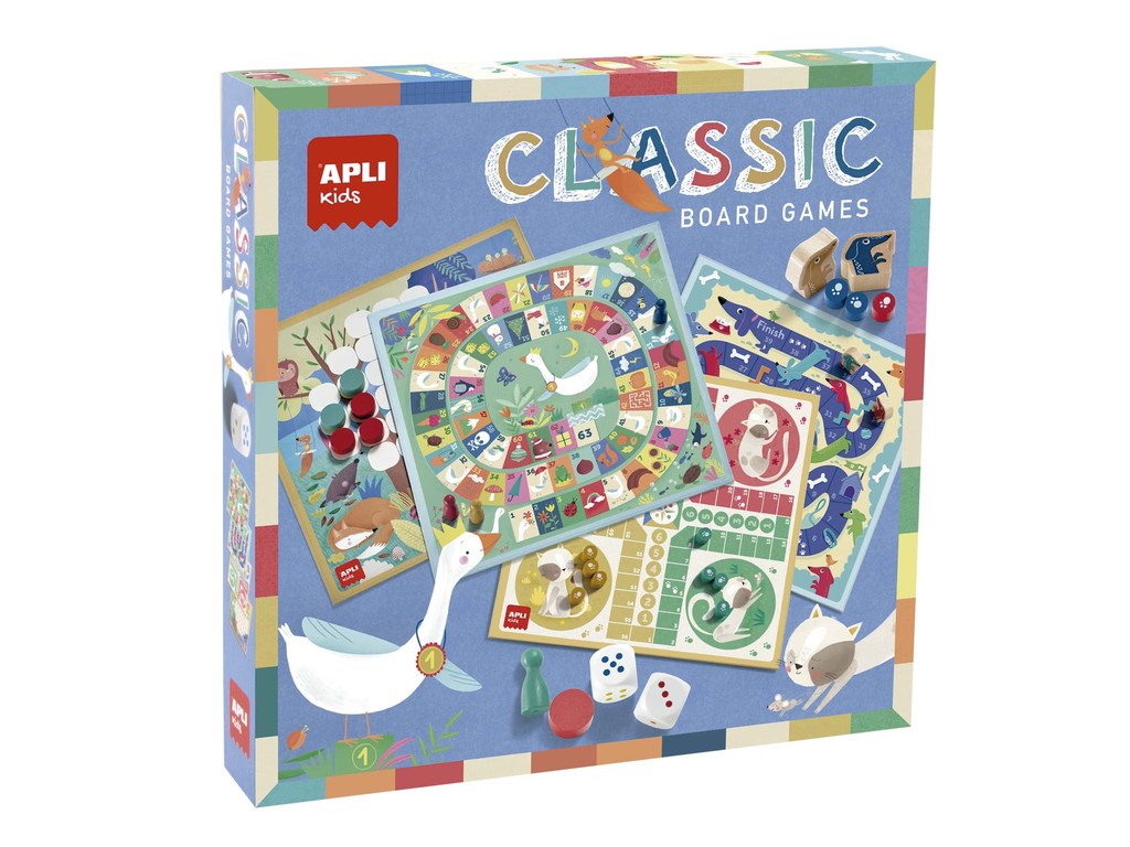 Classic Board Games, 4 in 1