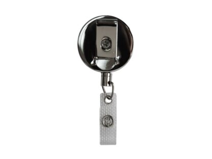 Clip din metal cu fir retractabil pentru portecuson 2