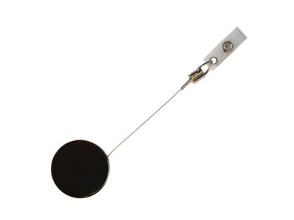 Clip din metal cu fir retractabil pentru portecuson 3