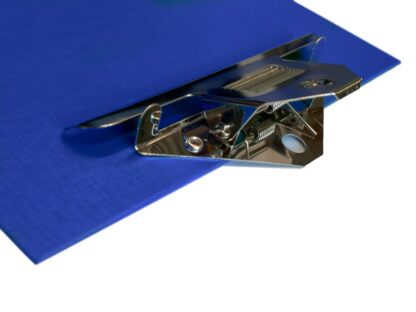 Clipboard simplu heavy duty albastru detalii