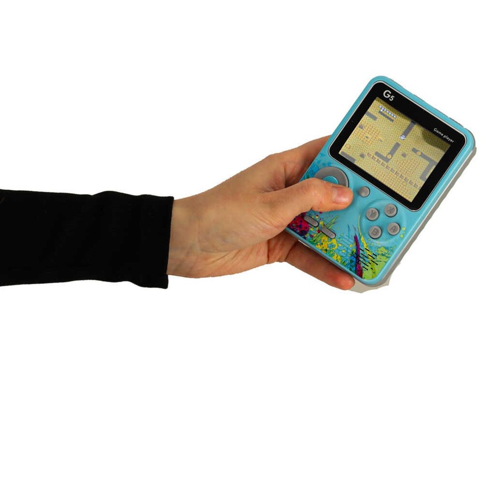 Consolă Retro Portabilă, 500 Jocuri Clasice, Ecran LCD 3, Baterie Reîncărcabilă, Multiplayer, 6 ani+ 7