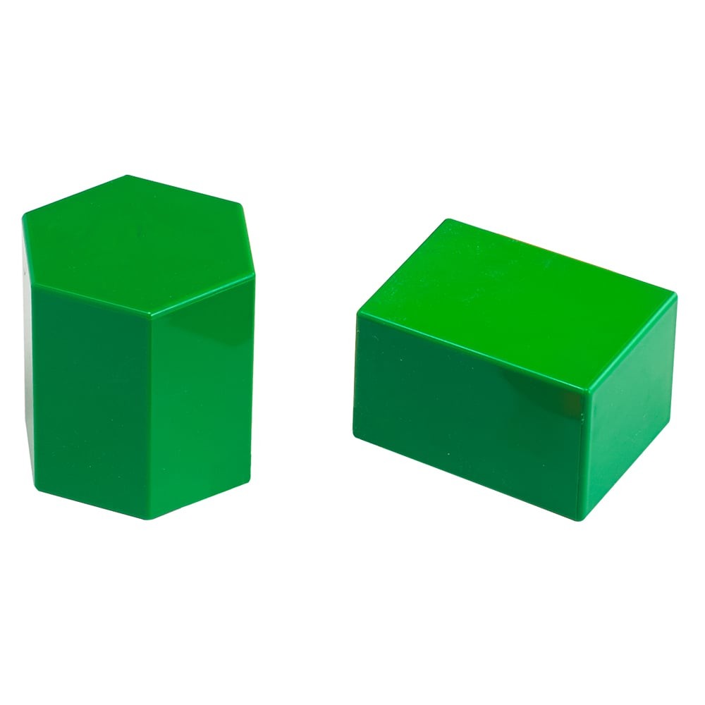 Corpuri geometrice din plastic, 12 bucăți 8 cm 8