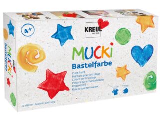 Craft Paint Mucki, set 6 x 80 ml