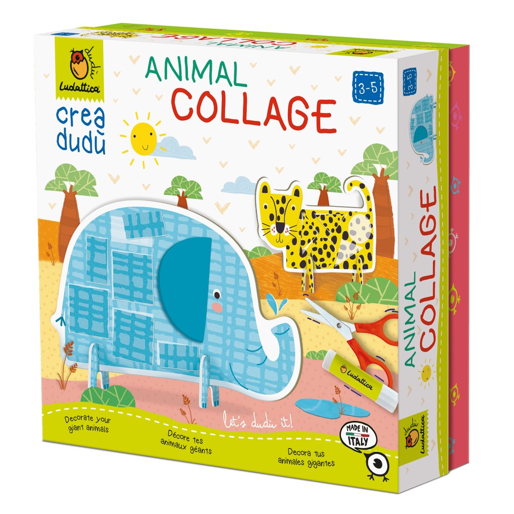 Creează cu mine, joc îndemânare Colaje cu animale, Ludattica, 3-5 ani 2