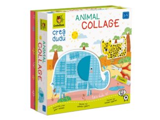 Creează cu mine, joc îndemânare Colaje cu animale, Ludattica, 3-5 ani