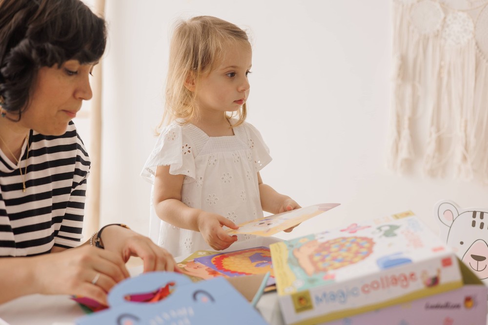 Creează cu mine, joc îndemânare Colaje magice, Ludattica, 3-5 ani 3