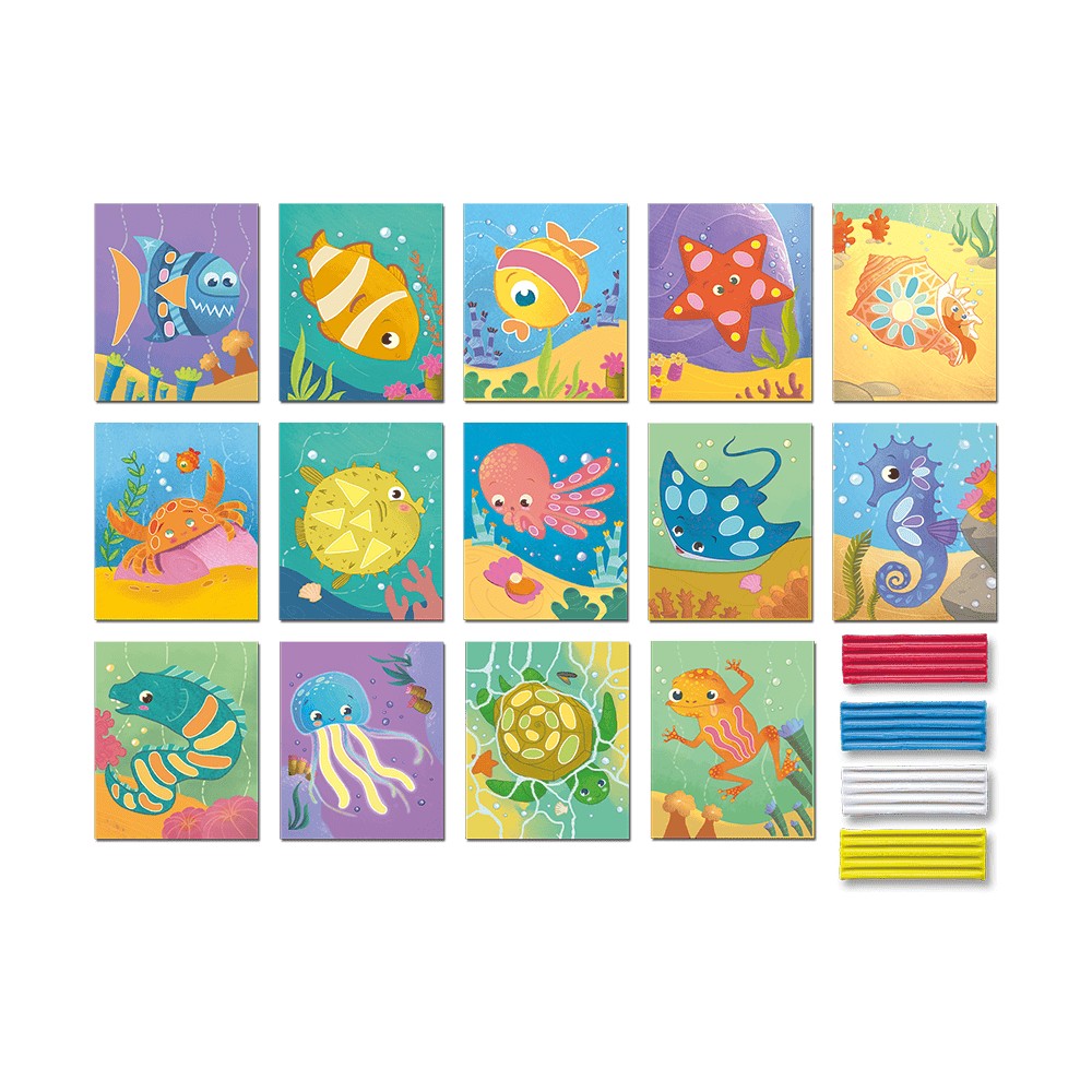 Creează cu mine, joc îndemânare Hai sa decoram, Ludattica, 2-3 ani + 2