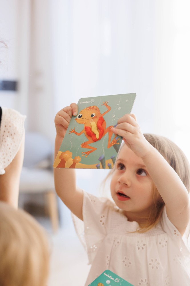 Creează cu mine, joc îndemânare Hai sa decoram, Ludattica, 2-3 ani + 4