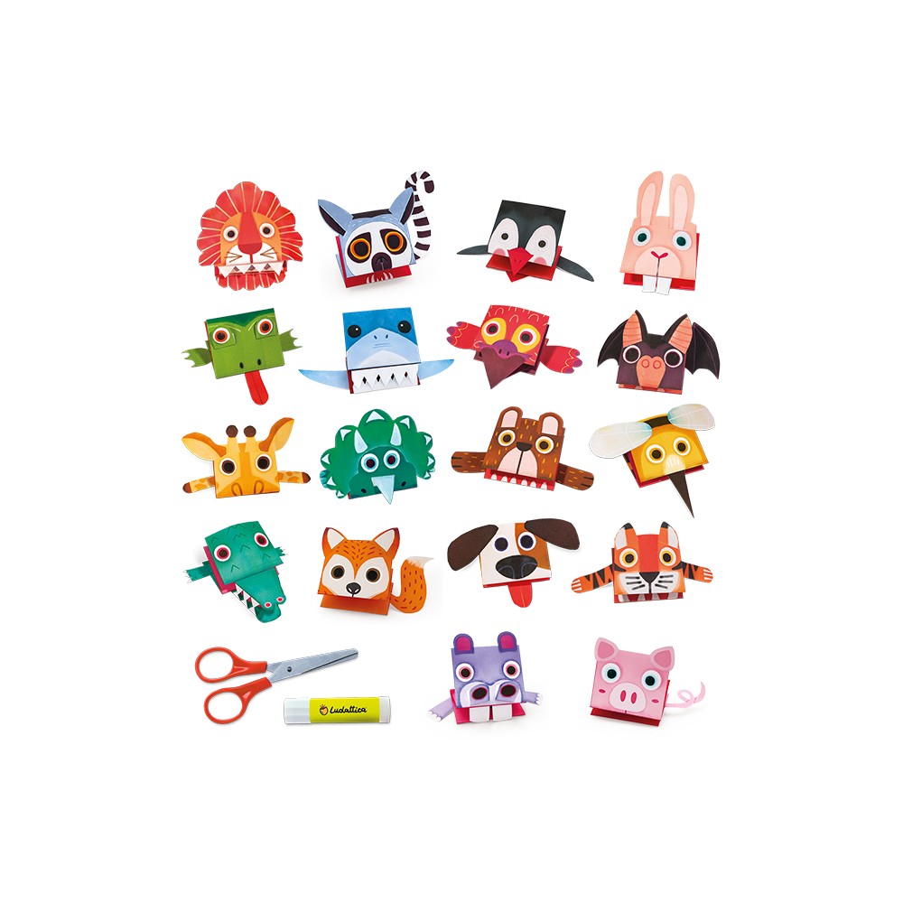 Creează cu mine, joc îndemânare Taie și lipește primul meu origami, Ludattica, 3-5 ani 3