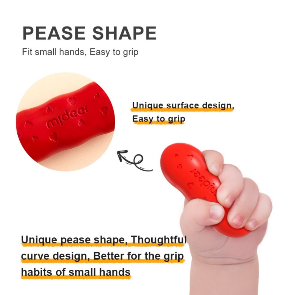 Creioane cerate pentru copii, 12 culori 5