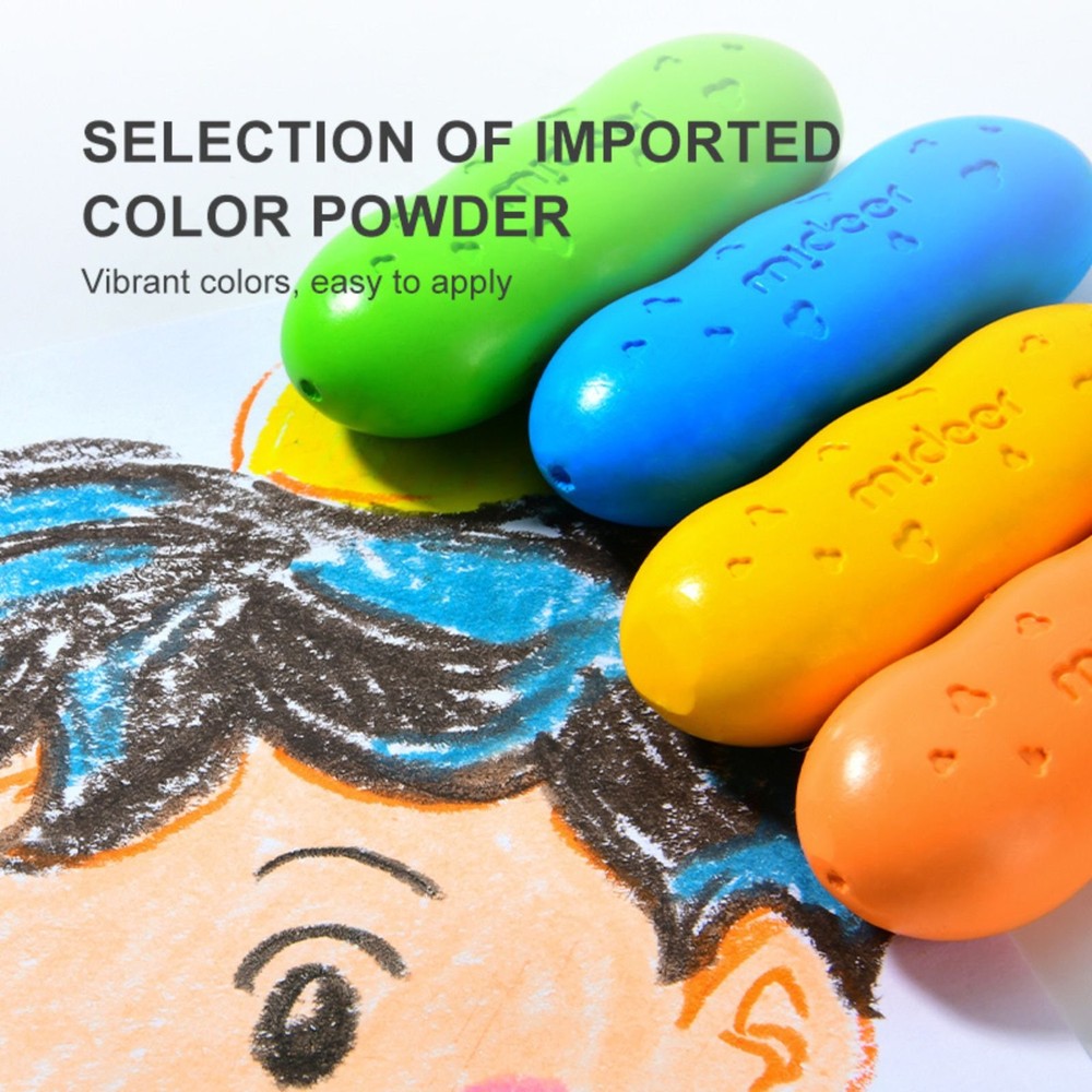 Creioane cerate pentru copii, 8 culori 6