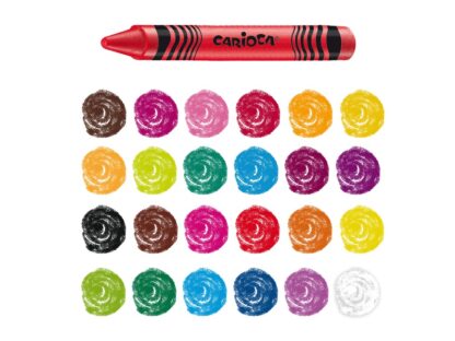 Creion cerat Maxi Carioca culori