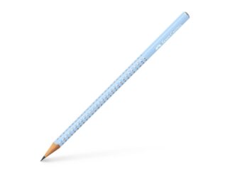 Creion grafit B rotund sparkle bleu sky 2024 Faber-Castell