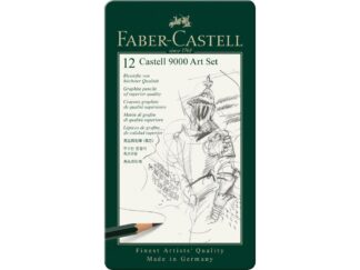 Creion grafit hexagonal Artă Castell 9000 Faber-Castell 12 buc/set
