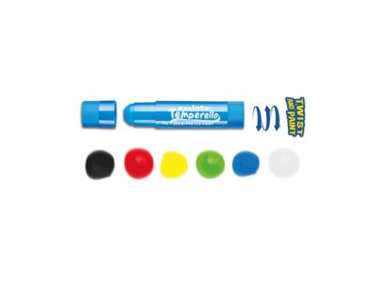 Creion-tempera Temperello 6/set culori
