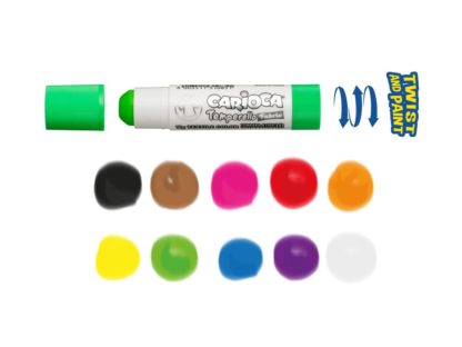 Creion-tempera Temperello Fabric Carioca culori