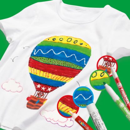Creion-tempera Temperello Fabric Carioca exemplu