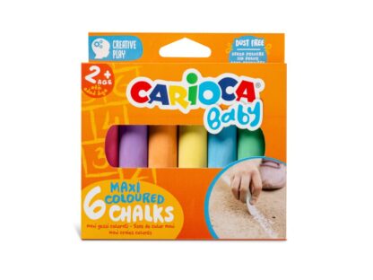Cretă maxi Carioca Baby 6/set