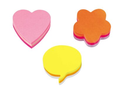 Cub notes adeziv 70 x 70 mm forme, Post-it