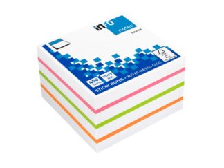 Cub notes adeziv 75 x 75 mm, 450 file, Info Notes