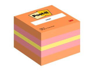 Cub Notes adeziv Post-it® Neon 51 roz/galben