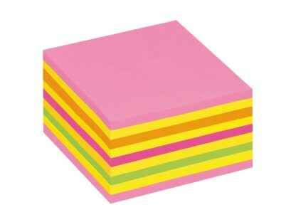 Cub Notes adeziv Post-it® Neon 76 roz/galben 2