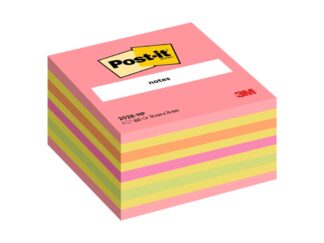 Cub Notes adeziv Post-it® Neon 76 roz/galben