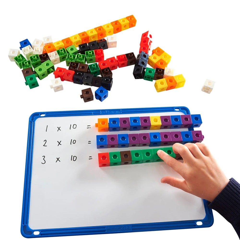 Cuburi interconectabile Green-n-Learn 100 bucăți 5