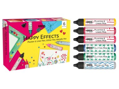 Culori decorative Happy Effects Kreul, set 6 x 29 ml 2