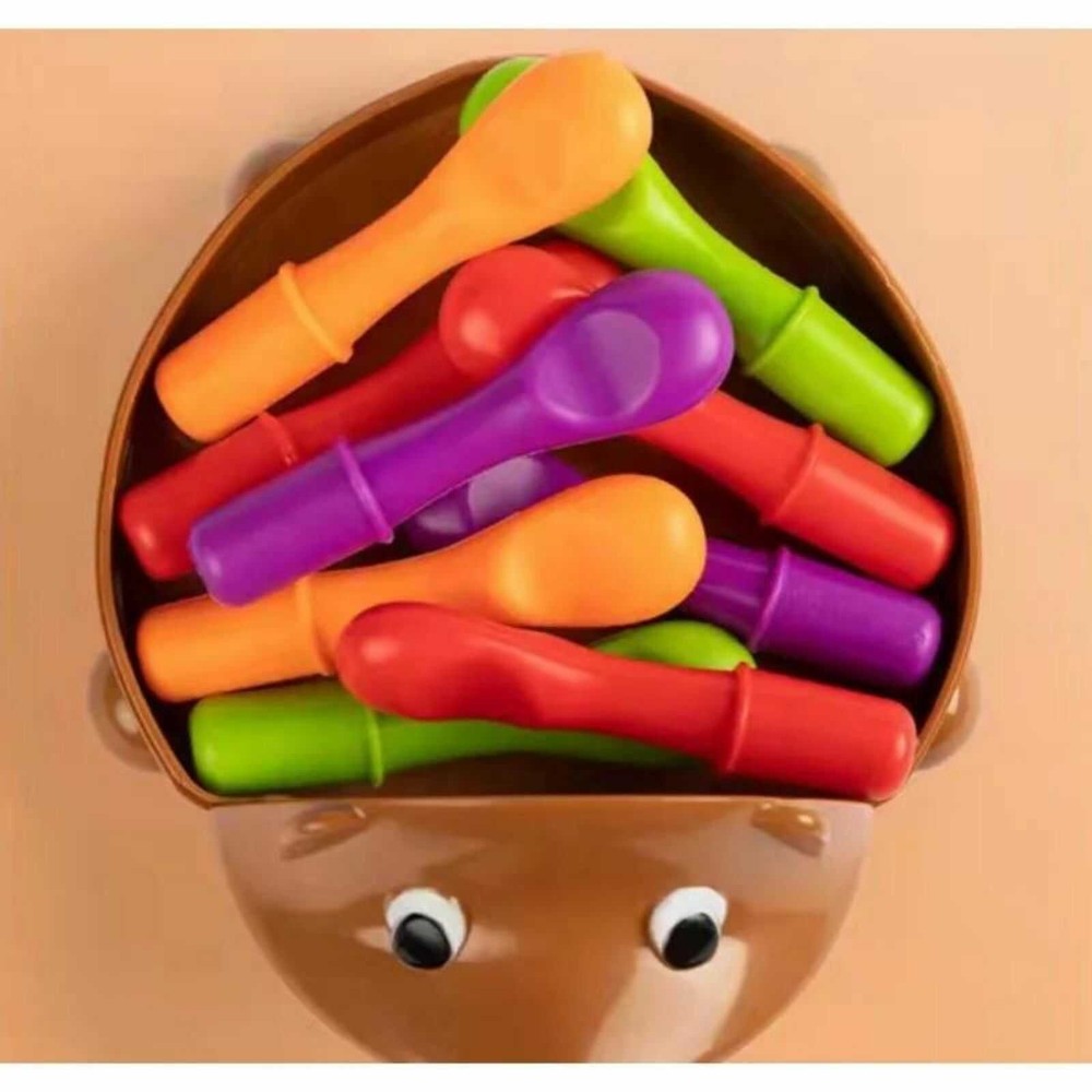 Culorile Ariciului, Jucărie motricitate și sortare culori, Arici cu Țepi, Ariciul Spike 18 luni+ 10