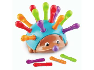 Culorile Ariciului, Jucărie motricitate și sortare culori, Arici cu Țepi, Ariciul Spike 18 luni+