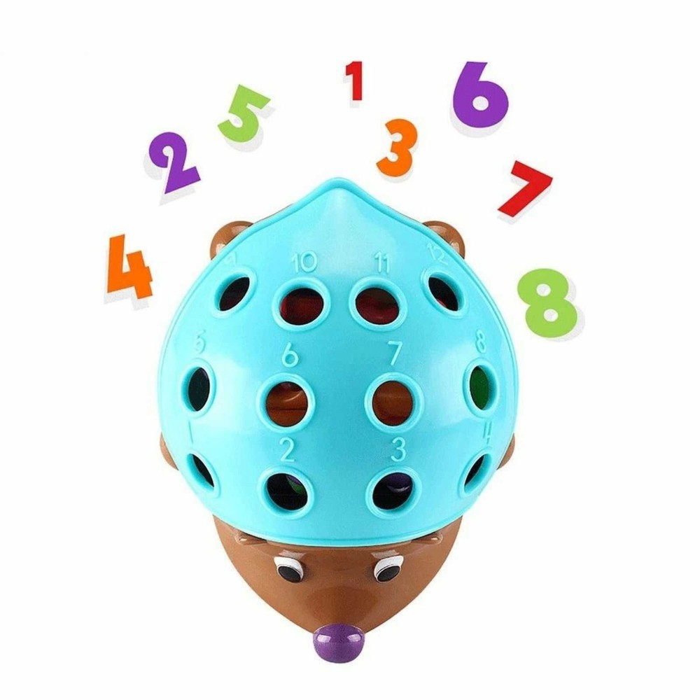 Culorile Ariciului, Jucărie motricitate și sortare culori, Arici cu Țepi, Ariciul Spike 18 luni+ 4