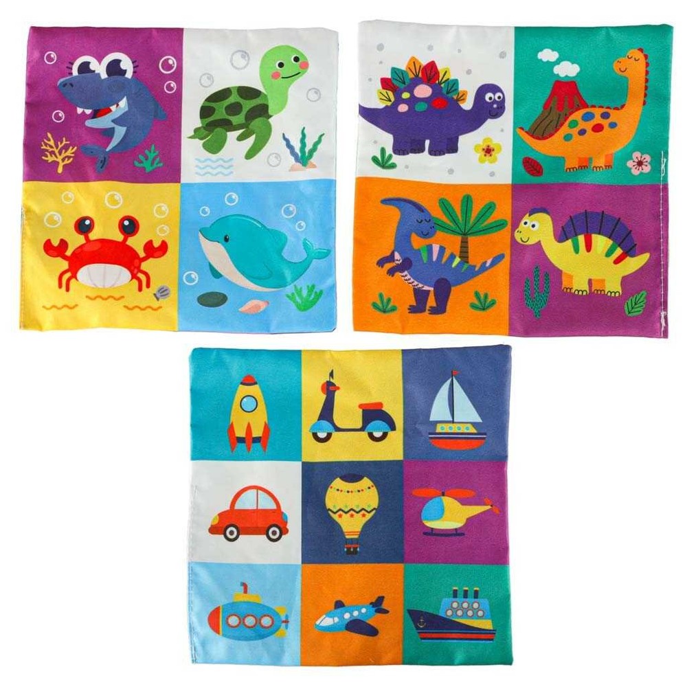 Cutie cu Șervețele Colorate, Senzorială, Montessori, 6 Luni+, Jucărie Bebeluși 5