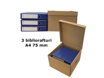 Cutie pentru depozitare din carton 370 x 348 x 249 mm 2