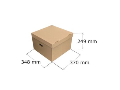 Cutie pentru depozitare din carton 370 x 348 x 249 mm 4
