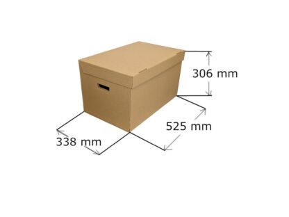 Cutie pentru depozitare din carton 525 x 338 x 306 mm 4