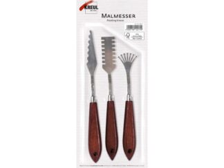 Cuțite de paletă cu model Kreul, set 3 buc