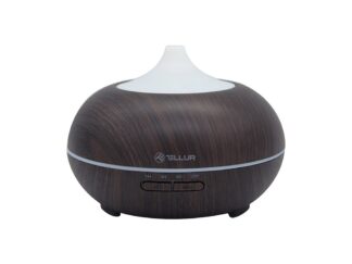 Difuzor Aromaterapie WiFi Tellur Smart, 300ml, LED, Maro închis