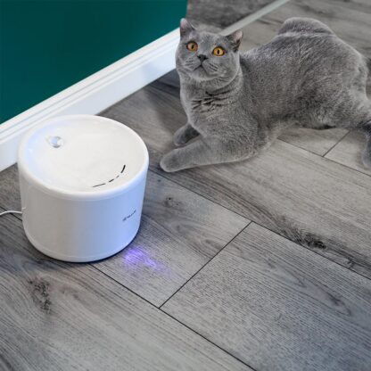 Dispenser apă animale WiFi Tellur Smart, 2L, Alb 3