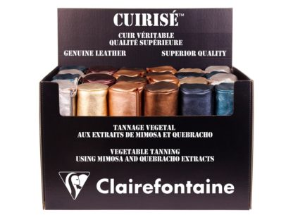 Display penar cilindric Cuirise, Clairefontaine, 24 buc