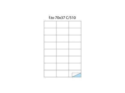 Etichete fără margini C/510