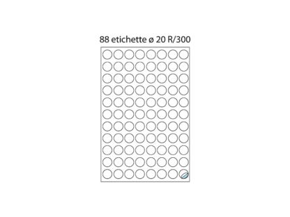 Etichete rotunde R/300