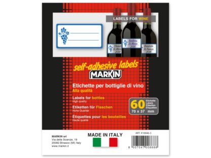 Etichete sticle vin 70 x 37 mm