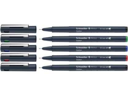 Fineliner Schneider Pictus 5 buc/portofel 2