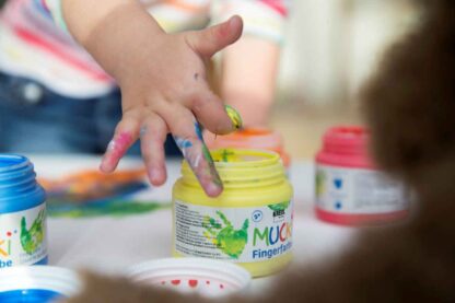 Finger Paint Mucki, set 4 x 150 ml 4